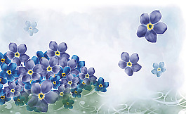 位圖 植物圖案 寫(xiě)意花卉 花朵 免費(fèi)素材