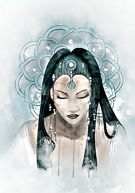 位圖 插畫 插畫師 marineloup 人物 免費素材