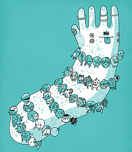 位圖 插畫 插畫師 Randyotter 藝術效果 免費素材