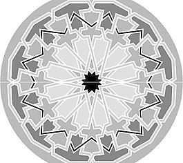 古典花紋花邊矢量圖37