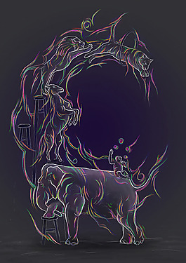 位圖 插畫 插畫師 Le Grand 免費素材