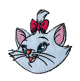 贴布 动物 猫 蝴蝶结 免费素材