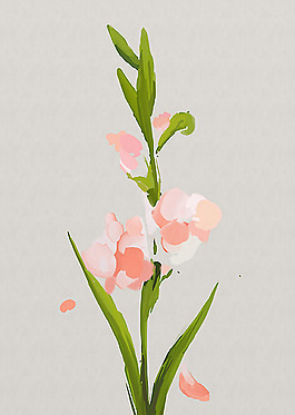 位圖 植物圖案 寫意花卉 花朵 超高清 免費(fèi)素材