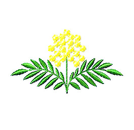 繡花 植物 花朵 免費素材