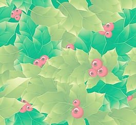 霍莉無縫模式向量