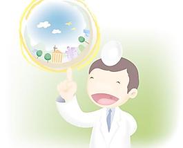 韩国卡通护理健康矢量图18