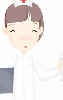 韓國(guó)卡通打針護(hù)士矢量圖03