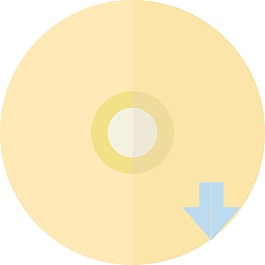 時(shí)髦的盤下圖標(biāo)