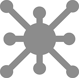 節點字形圖標