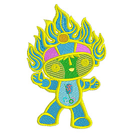 繡花 奧運會 吉祥物 北京奧運會 福娃 免費素材
