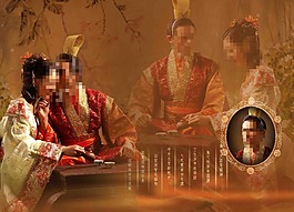 婚紗模版素材
