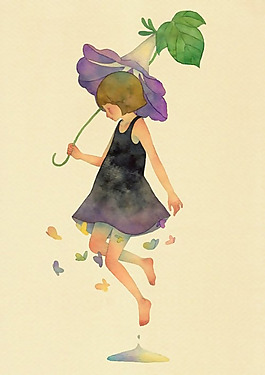 位圖 人物 女人 植物 花朵 免費(fèi)素材