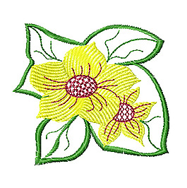 繡花 植物 花朵 免費(fèi)素材