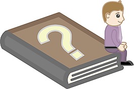 常見問題解答的書-卡通生意