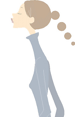 女性插圖矢量圖01