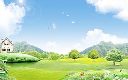 藍(lán)天白云風(fēng)景