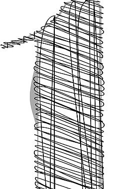 手绘字体矢量插画