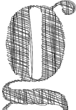 手繪字體插圖