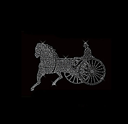 燙鉆 人物 男人 動物 馬 免費素材