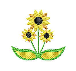 繡花 植物 花朵 免費素材
