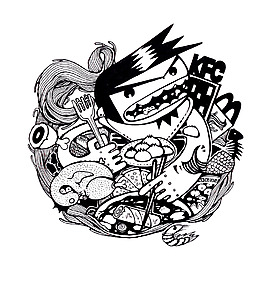 位圖 插畫 插畫師 saycr 沈陽 免費(fèi)素材