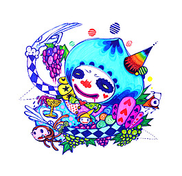 位圖 插畫 插畫師 saycr 沈陽 免費素材