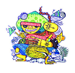 位圖 插畫 插畫師 saycr 沈陽 免費(fèi)素材
