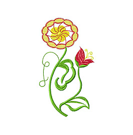 繡花 植物 花朵 免費(fèi)素材