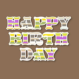背景摘要生日快樂
