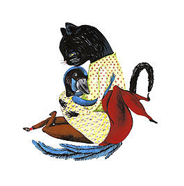 位圖 藝術(shù)效果 手繪 動(dòng)物 貓 免費(fèi)素材