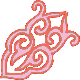 彩色矢量花紋圖案378