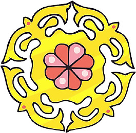 彩色矢量花纹图案337