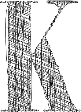 手繪字體矢量插畫