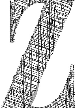 手繪字體插圖