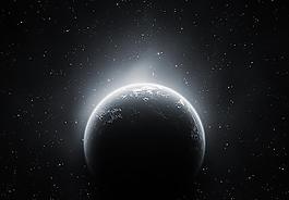 梦幻星球星空背景图片