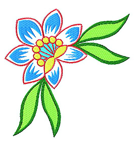 繡花 植物 花朵 免費素材