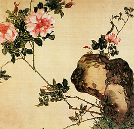 位圖 植物圖案 寫意花卉 花朵 免費(fèi)素材