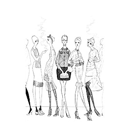 位圖 插畫 插畫師 Marc Jacobs 免費素材