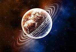 夢幻星球星空背景圖片