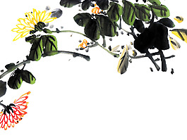 位圖 植物圖案 寫(xiě)意花卉 花朵 免費(fèi)素材