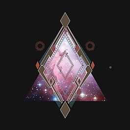 印花矢量圖 幾何 菱形 三角形 民族風 免費素材