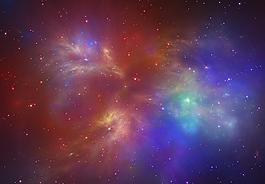 夢(mèng)幻星球星空背景圖片