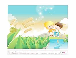 2007兒童節(jié)韓國矢量圖19
