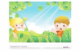 2007兒童節(jié)韓國(guó)矢量圖07