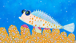 位图 插画 插画师 动物插画 海洋生物 免费素材