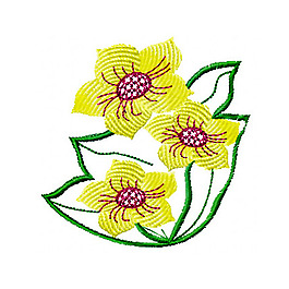 繡花 植物 花朵 免費素材