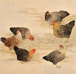 位圖 藝術(shù)效果 水彩 中國風(fēng) 動物 免費(fèi)素材