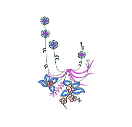 繡花 植物 花 花朵 高清 免費(fèi)素材