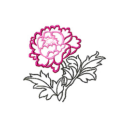 绣花 植物 花 高清 免费素材