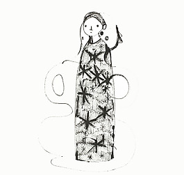 位圖 插畫 時尚插畫 人物插畫 插畫師 免費素材
